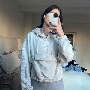 Alo Yoga Solar Hoodie in Bone